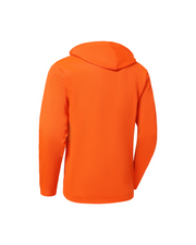 Kiwi High Visibility Orange Long Sleeve Safety Hoodie [75100]