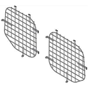 Steel Window Screen, Rear Door, Compact, Transit Connect - 88054