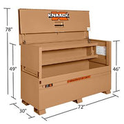 Jobsite Piano Box 57.5 cu ft w/ KL - 90-KL product image