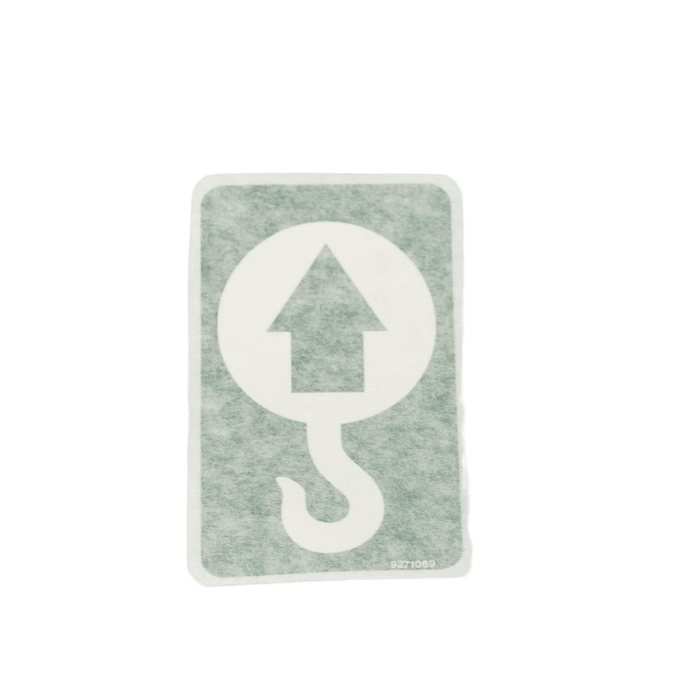 Terex Decal-Lift Hook 9271069