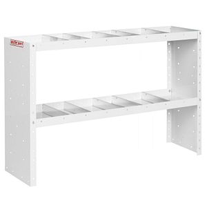 Heavy Duty Adjustable 2 Shelf Unit, 34in x 52in x 13.5in - 9335-3-03 product image
