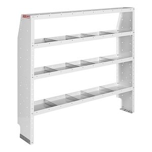 Adjustable 4 Shelf Unit, 60in x 60in x 13.5in - 9376-3-03 product image