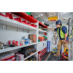 Accessory Back Panel, 14.5in tall for 42in Shelf Unit - 9604-3-01 product image