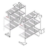 Van Shelving Rear Installation Kit, Ford Transit Connect - 9751-3-01 product image