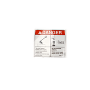 Genie Danger Tip-Over Welder Decal 97579GT