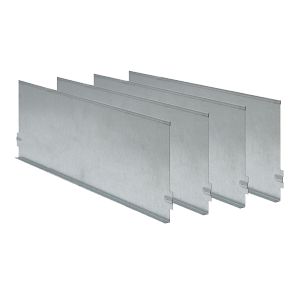 Adjustable Shelf Divider Set, 16in wide x 6in tall - 9826T