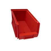 Red Bins, 6in x 7.1in x 13.2in, 6 Pack - 9855-7-02 product image