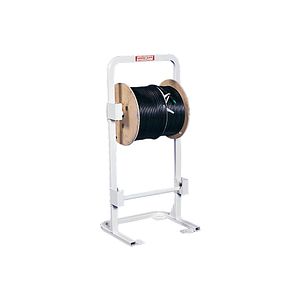 Cable Reel Holder, 2 Spool, Floor Mount, 42.5in x 19.75in x 16.25in - 9861-3-01