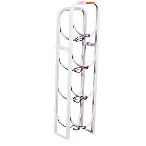 Refrigerant Tank Rack, 4 x 30lbs, 48.5in 13in x 8in - 9864-3-01