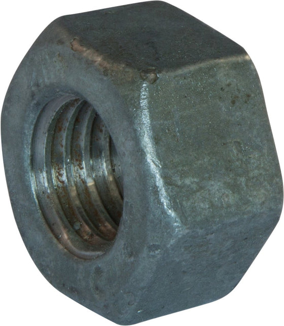 1 1/8-7 A194 2H Heavy Hex Nut and Wax – Hot-Dip Galvanized Domestic USA Bulk Keg (350)