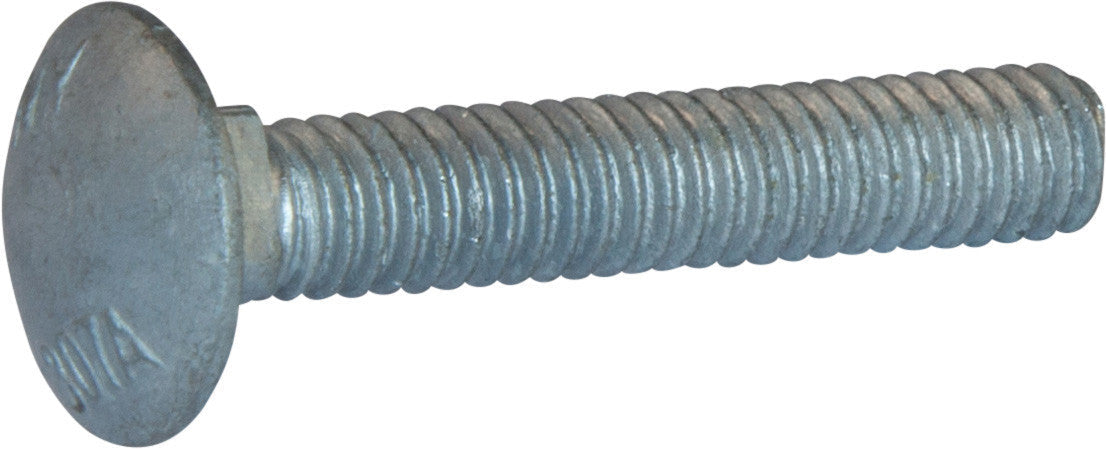 1/4-20 x 1 1/4 A307 Grade A Carriage Bolt – Hot-Dip Galvanized