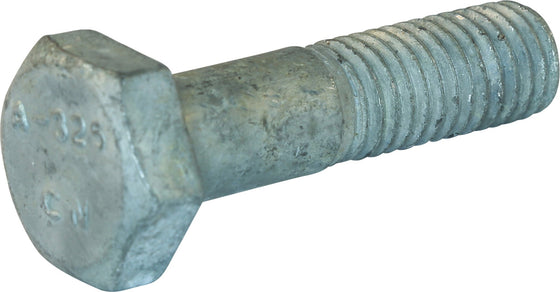 1/2-13 x 3 1/4 A325 Type 1 Heavy Hex Bolt – Hot-Dip Galvanized Bulk Keg (850)