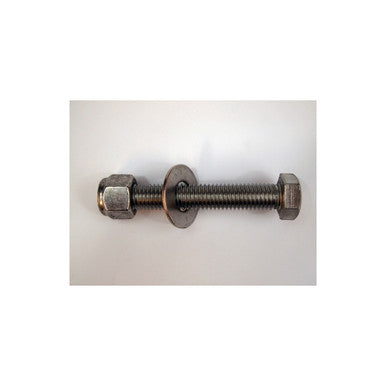 A570003 Steel Bolt Assembly Kit 316SS (Includes: 316SS 5/8" X 4 Bolt, Flat Washer, Nylon Lock Nut, Pack of 10) by Werner