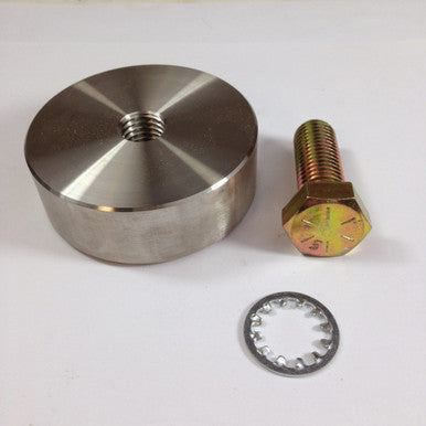 A570007 Anchor Weld Puck Kit for Mega Swivel 10K (Includes: Puck w/ 5/8-11 Spiralock thread & 5/8-11 x 1.75" G8 HH Bolt) by Werner