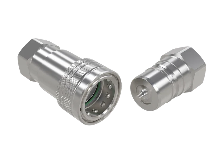 ANV-SS-04-04N-NPT | 1/4" Nipple with NPTF; 316 Stainless Steel