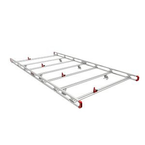 Ladder Safari Van Rack, Aluminum, Extended - ASRL001