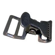 Alligator Buckle Tourniquet Buckle 1" Nickle Plated Clamp | 10 PACK