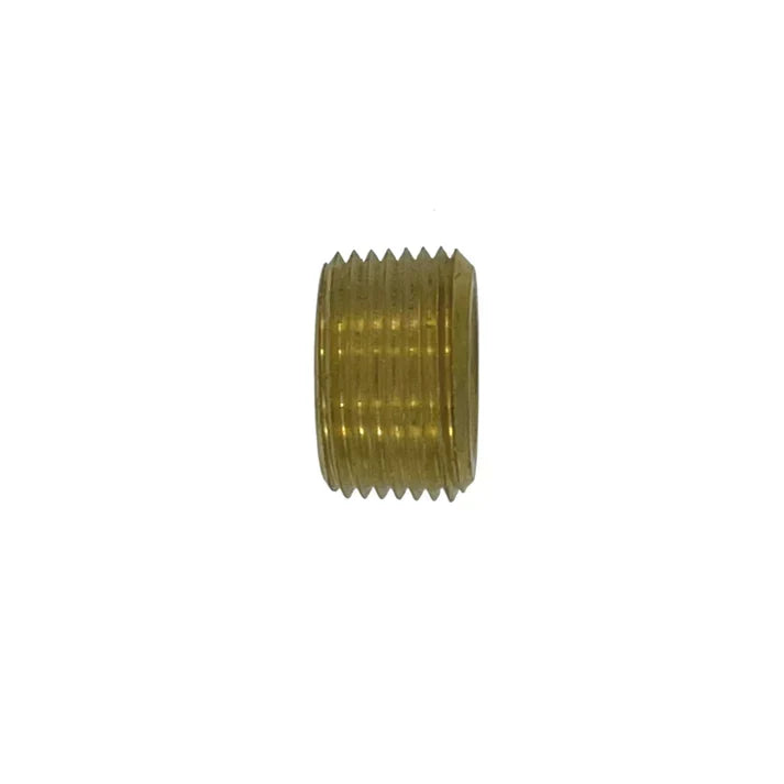 B-5406-HHP-02 | 02 Hollow Hex Pipe Plug (Brass)