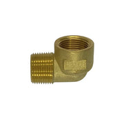 B-5502-12-12-FG | 12 MP - 12 FP 90 Elbow Forged (Brass)