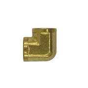 B-5504-08-08-BS | 08 FP - 08 FP 90 Elbow Barstock (Brass)