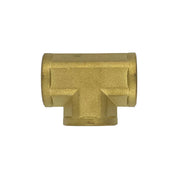 B-5605-06-06-06-FG | 06 FP - 06 FP - 06 FP Tee Forged (Brass)