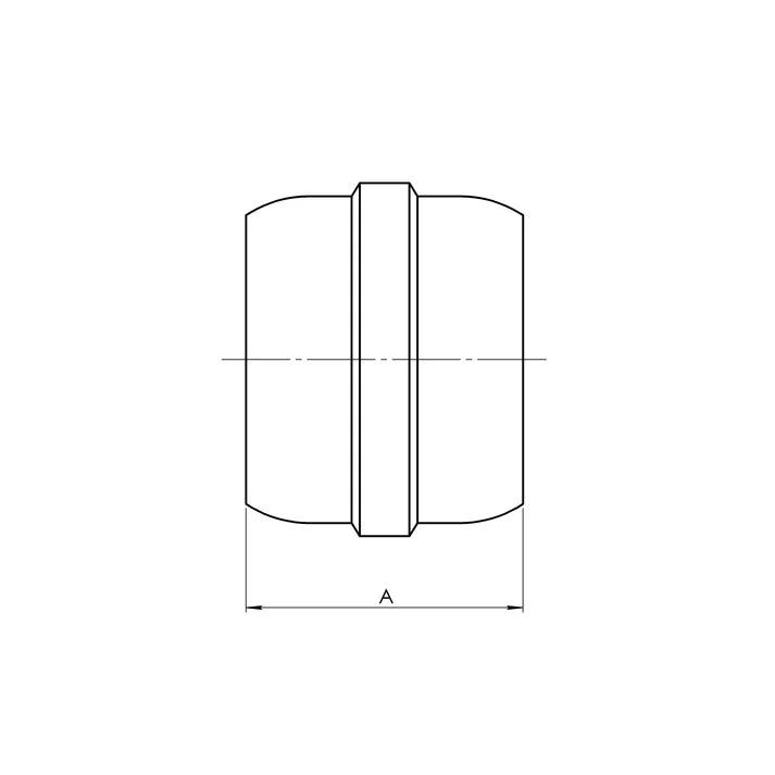 B-ABN0319-06 | 06 D.O.T. Air Brake for Nylon Sleeve (Brass)