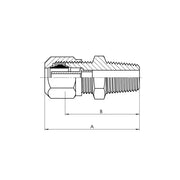 B-ABN2404-06-02 | 06 ABN - 02 MP Straight (Brass)