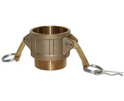 B-250-BRASS | Part B - Coupler - 2-1/2" Female Coupler x 2-1/2" Male NPT, Brass