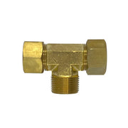 B-C2601-06-06-06-FG | 06 BT - 06 BT - 06 MP Tee Forged (Brass)