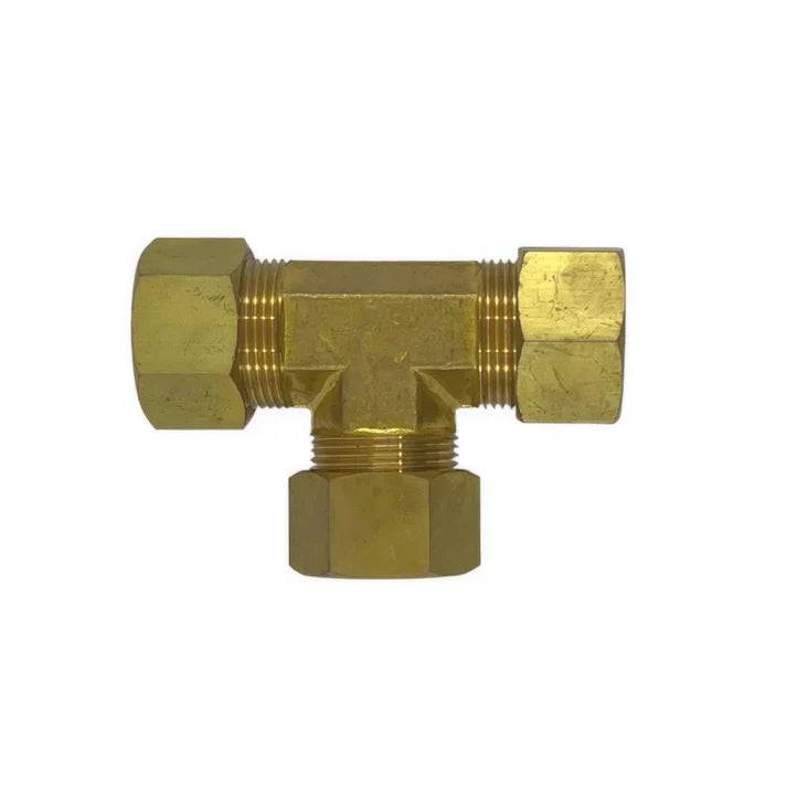 B-C2603-06-06-06-FG | 06 BT - 06 BT - 06 BT Tee Forged (Brass)