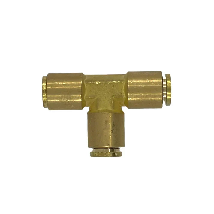 B-PC2603-06-06-06-FG | 06 PC - 06 PC - 06 PC Tee D.O.T. (Brass)