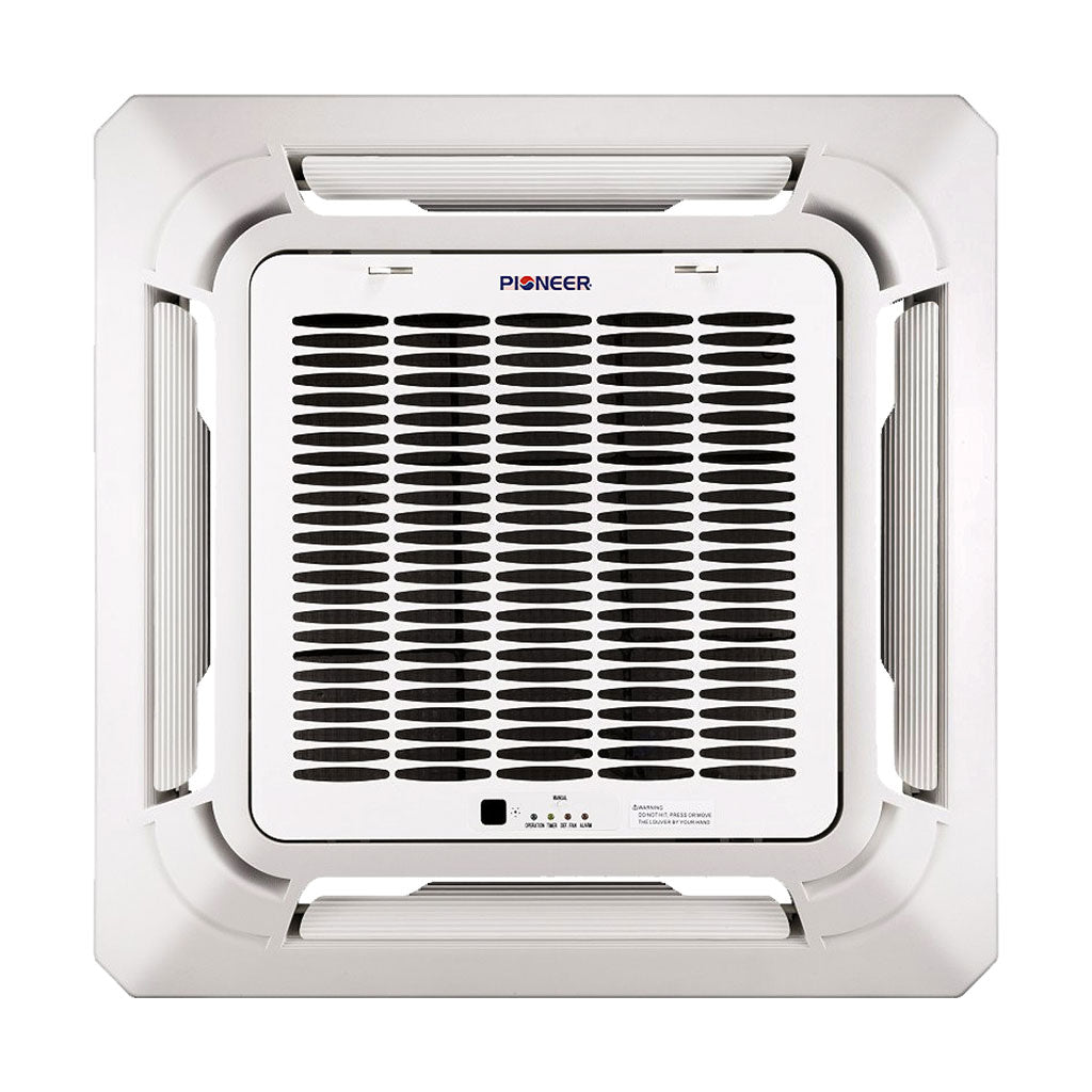 Pioneer® 9,000 BTU 20 SEER2 8-Way Compact Cassette Mini-Split Air Conditioner Heat Pump System Full Set 230V
