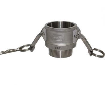 B-250-SS304 | Part B - Coupler - 2-1/2" Female Coupler x 2-1/2" Male NPT, 304SS