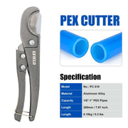 3/8"-1" PEX Pipe and Plastic Pipe Cutter