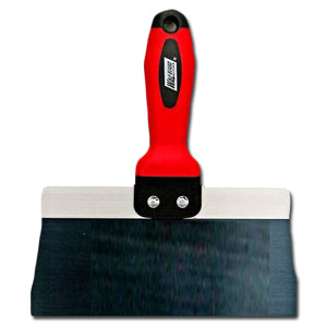 Blue Steel Soft Handle Taping Knife - 14"