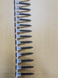 #6 x 1 5/8 Proferred Phillips Bugle Head Collated Coarse Thread Drywall Screws Black - Carton – Phosphate (10000)