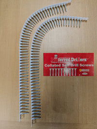 #6-20 x 1 1/4 Proferred Phillips Bugle Head Collated Self-Drilling Screws #2 Point - Carton – Zinc Plated (10000)