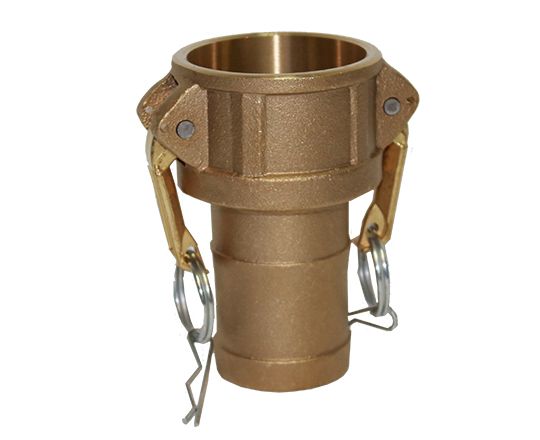 C-150-BRASS | Part C - Coupler - 1-1/2" Female Coupler x 1-1/2" Hose Shank, Brass