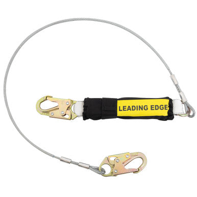 C361220LE DeCoil Leading Edge Lanyard (Cable, Snaphook, Rebar Hook) - 6 Ft 12FF by Werner