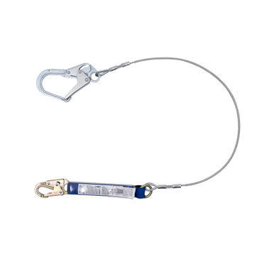 C361200 DeCoil Lanyard (Cable, Snaphook and Rebar Hooks) - 6 Ft by Werner