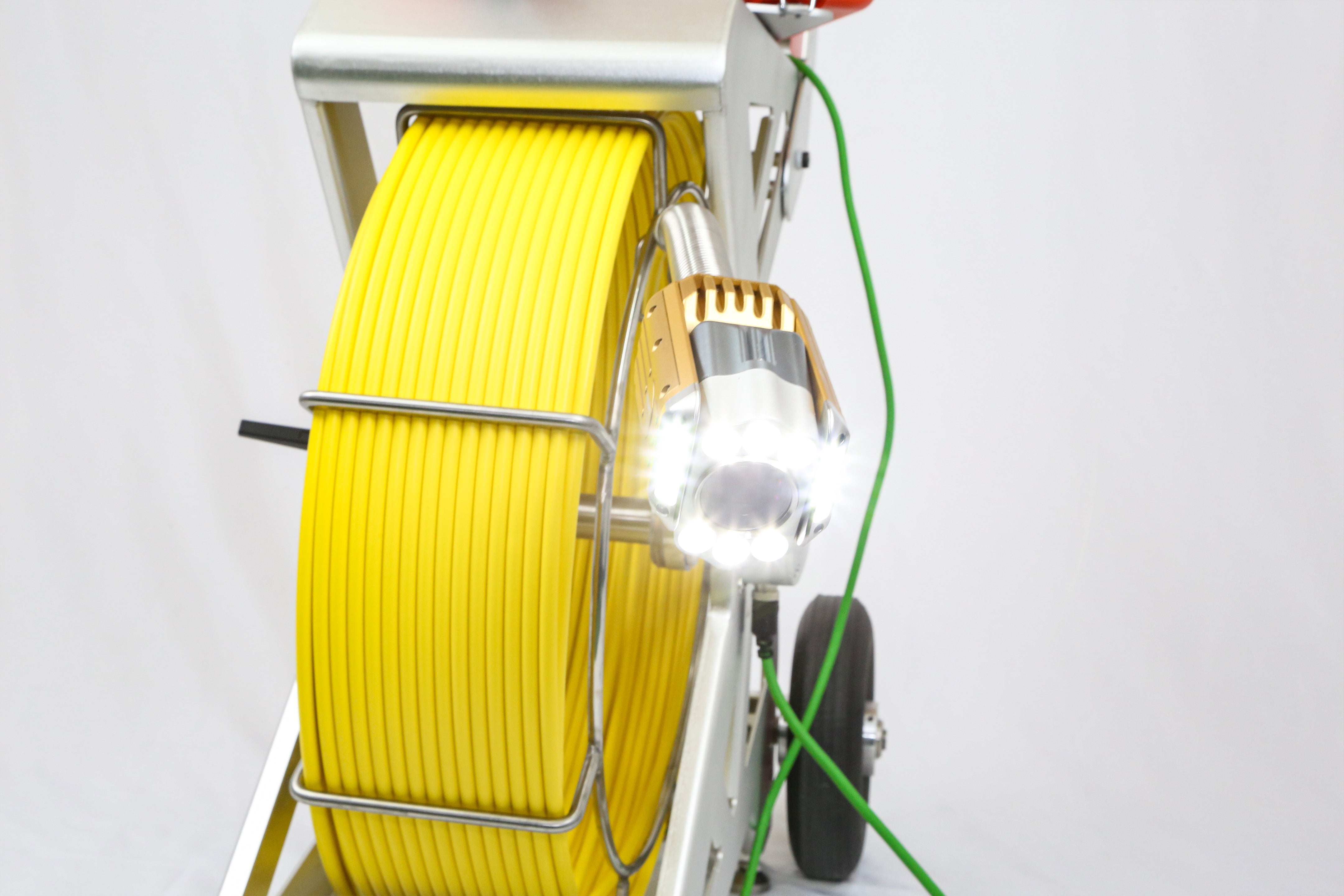 Mid Range 3688Hdet Sewer Camera With 200Ft Cable And Hd Pan-Tilt-Zoom Camera