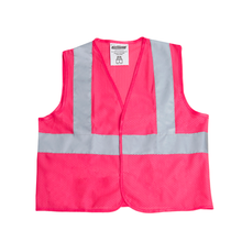 Children’s Hi-Vis Mesh Safety Vest with 2” Reflective Strips