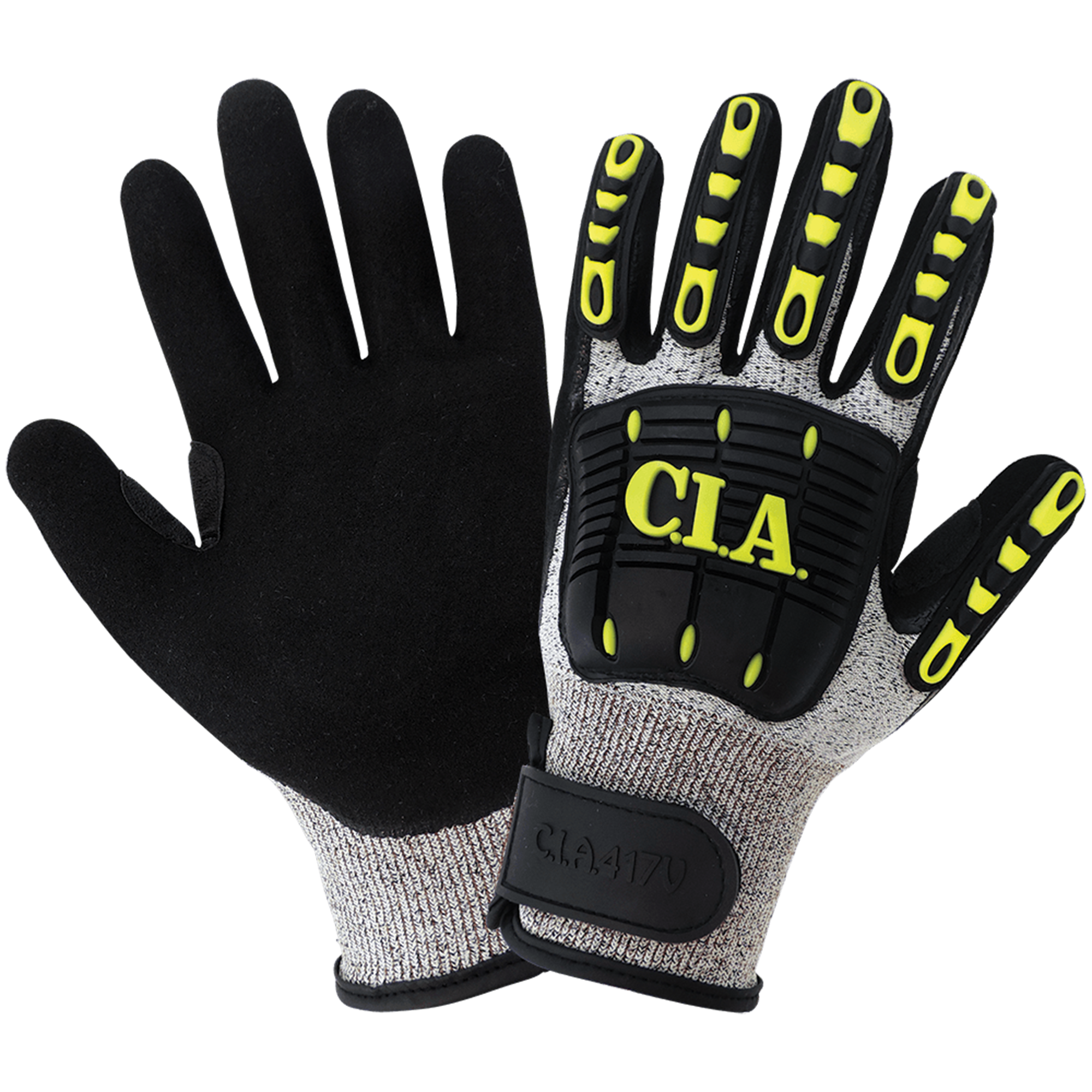 Global Glove Vise Gripster C.I.A Impact A2 Cut Level Gloves