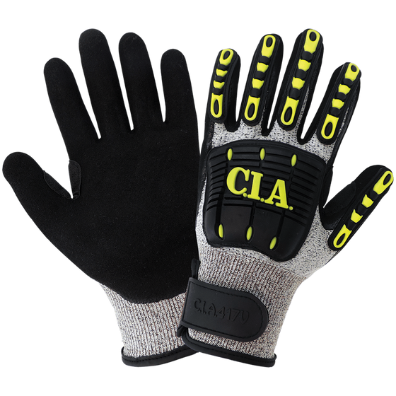Global Glove Vise Gripster C.I.A Impact A2 Cut Level Gloves