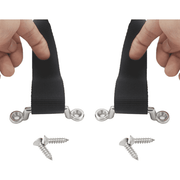 Cooler Tie Down Strap Kit with Stainless Footman/Deck Loops COLOR OPTIONS  | LENGTH OPTIONS