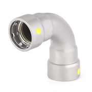 10 Pcs 1/2" Carbon Press 90° Elbow