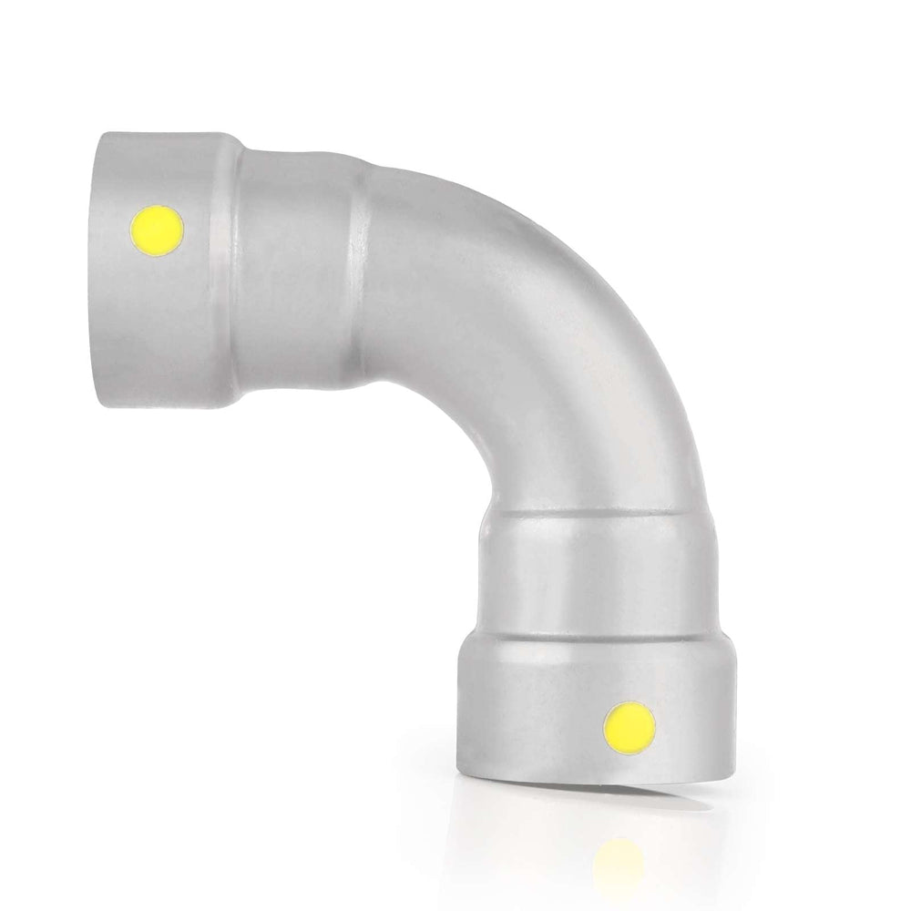 10 Pcs 1" Carbon Press 90° Elbow