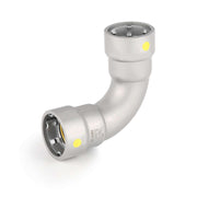 10 Pcs 1" Carbon Press 90° Elbow