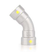 10 Pcs 1/2" Carbon Press 45° Elbow