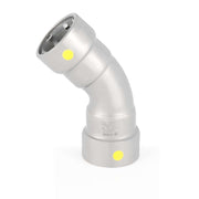 1-1/2" Carbon Press 45° Elbow